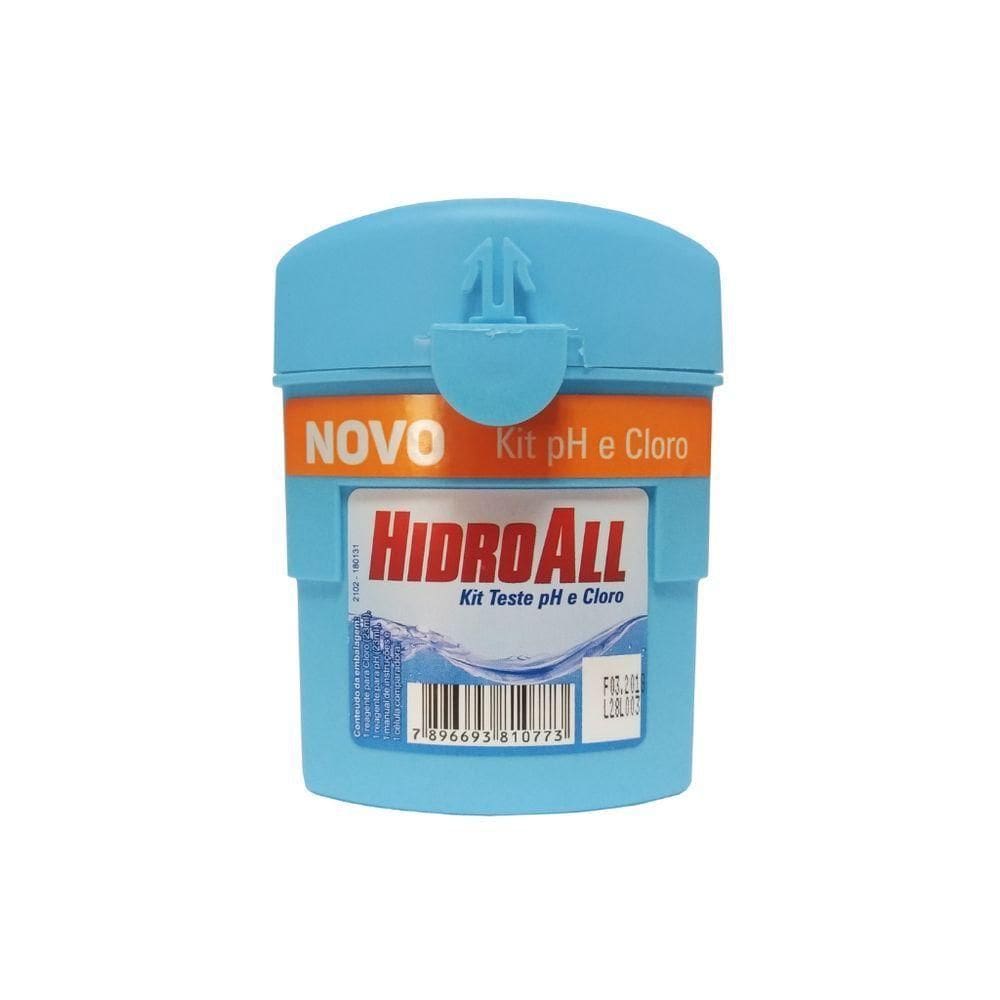 Kit De Teste Ph-cloro - Hidroall