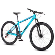 Bicicleta aro 29 Alumínio Gott Mappa1 Freios a Disco Suspensão 21v
