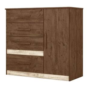 Cômoda Sapateira Vênus 1 Porta e 4 Gavetas - Moval