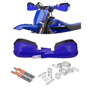 Protetores de mão para motocicletas JFG RACING Universal 22mm/28mm azuis