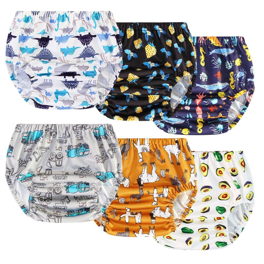 Calças de treino Joyo roy Rubber 6 peças para crianças 4T