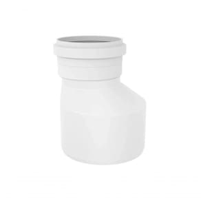 Redução Excêntrica 100x75mm Branca Tigre