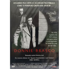 DVD Johnny Depp e Al Pacino / FILME