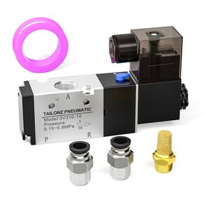 Válvula solenóide TAILONZ PNEUMATIC 3V310-10 DC12V 3/8NPT 2/3 vias