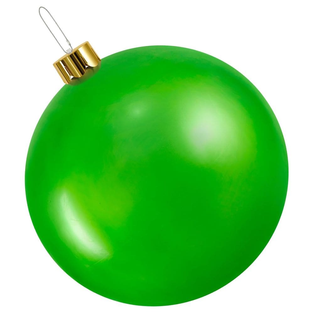 Enfeites de Natal infláveis BEAUTYFLOWER 25cm verdes
