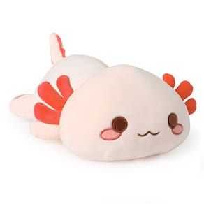 Brinquedo de pelúcia Onsoyours Cute Axolotl de 13 polegadas para crianças e adultos