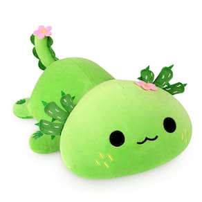 Brinquedo de pelúcia Onsoyours Cute Axolotl Cactus para crianças de 13 cm
