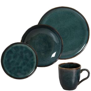 Aparelho de Jantar Cerâmica Stoneware Bio Oceano 16 peças Porto Brasil