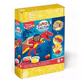 Kit Massa De Modelar Creativ Dinos Factory Maped