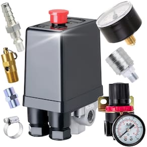 Kit Compressor De Ar De Pressostato Baixa Pressão 80-120