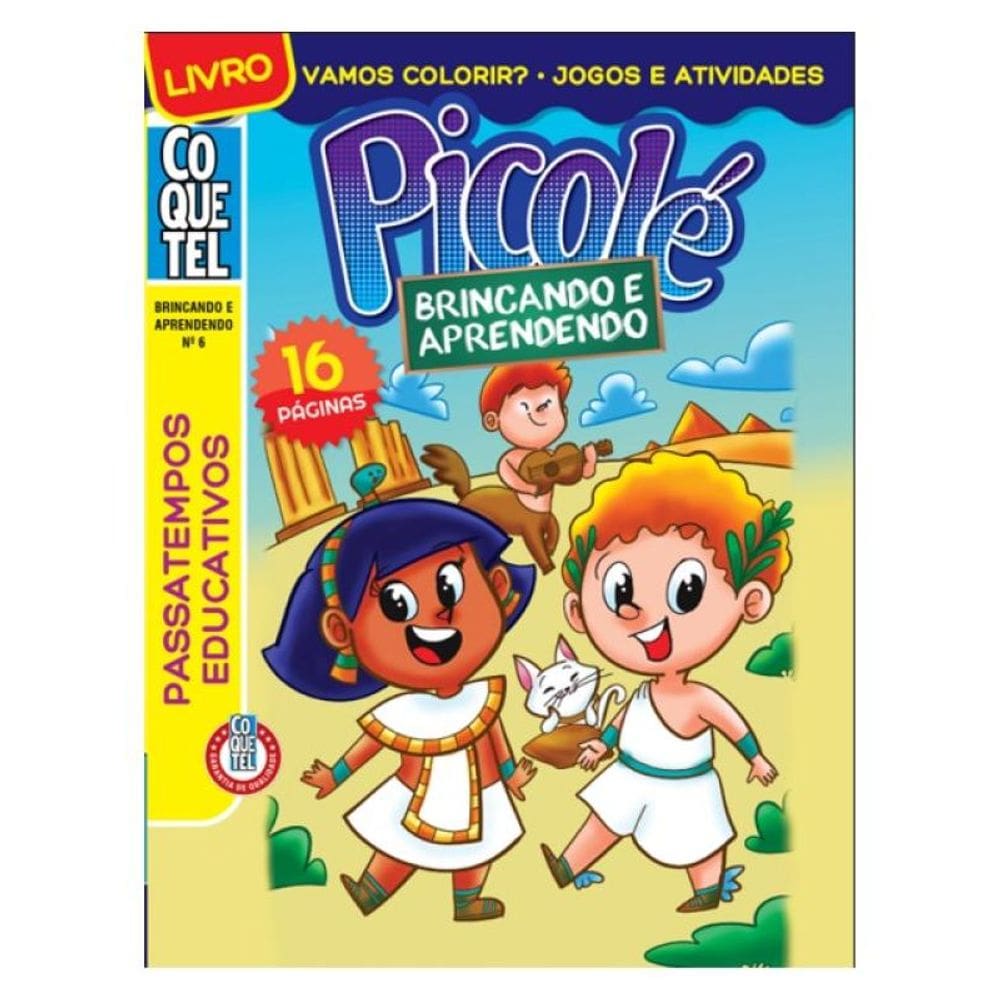Livro Coquetel Brincando Aprendendo 6