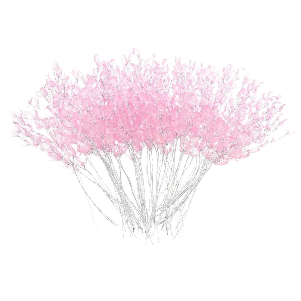 Buquê artificial IMIKEYA Acrylic Bead Drop Stems x50