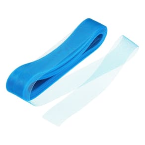 Trança de crina de cavalo MECCANIXITY, 50 m, rígida, 5 cm de largura, poliéster