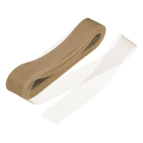 Trança de crina de cavalo MECCANIXITY, 50 m, rígida, 5 cm de largura, poliéster