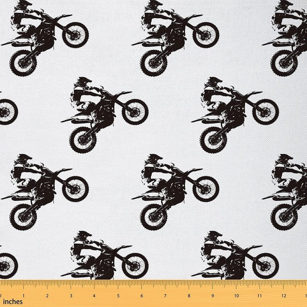 Tecido Erosebridal Dirt Bike Motocross Rider impermeável de 1 m