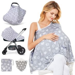 Capa de enfermagem e poncho Kefee Kol Baby Multi-Use Privacy