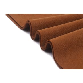 Tecido de feltro YYCRAFT Thick Soft, 1 jarda e 38 cm de largura, marrom
