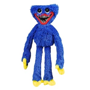Huggy Wuggy Pelúcia GRANDE 50cm Macio Boneco Azul Pelucia Playtime Pop Time No Brasil - PANAMI