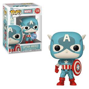 Funko Pop Marvel Capitão América Retro 1319