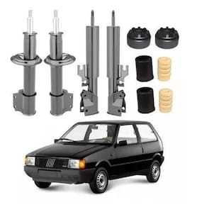 4 Amortecedor+ Kit Suspensão Fiat Uno 94 95 96 97 98 99