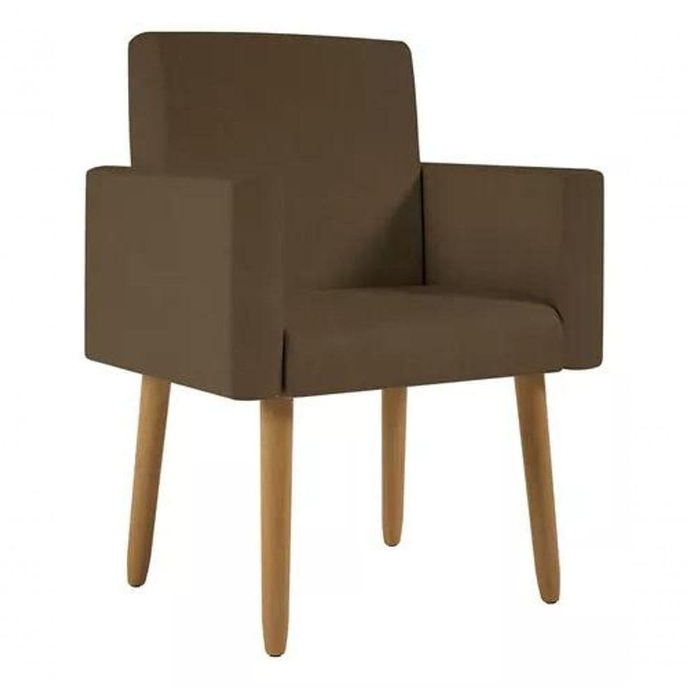 Poltrona Nina Retro Para Sala Estar Recepção Quarto Decorativa -