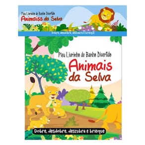 Meu Livrinho De Banho Divertido - Animais Da Selva
