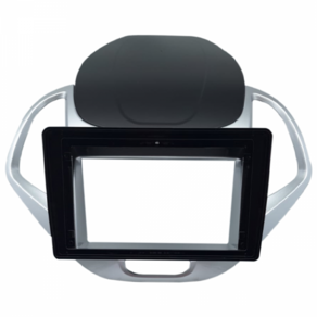 Moldura 9 Flutuante Ford Ka Freestyle - Prata