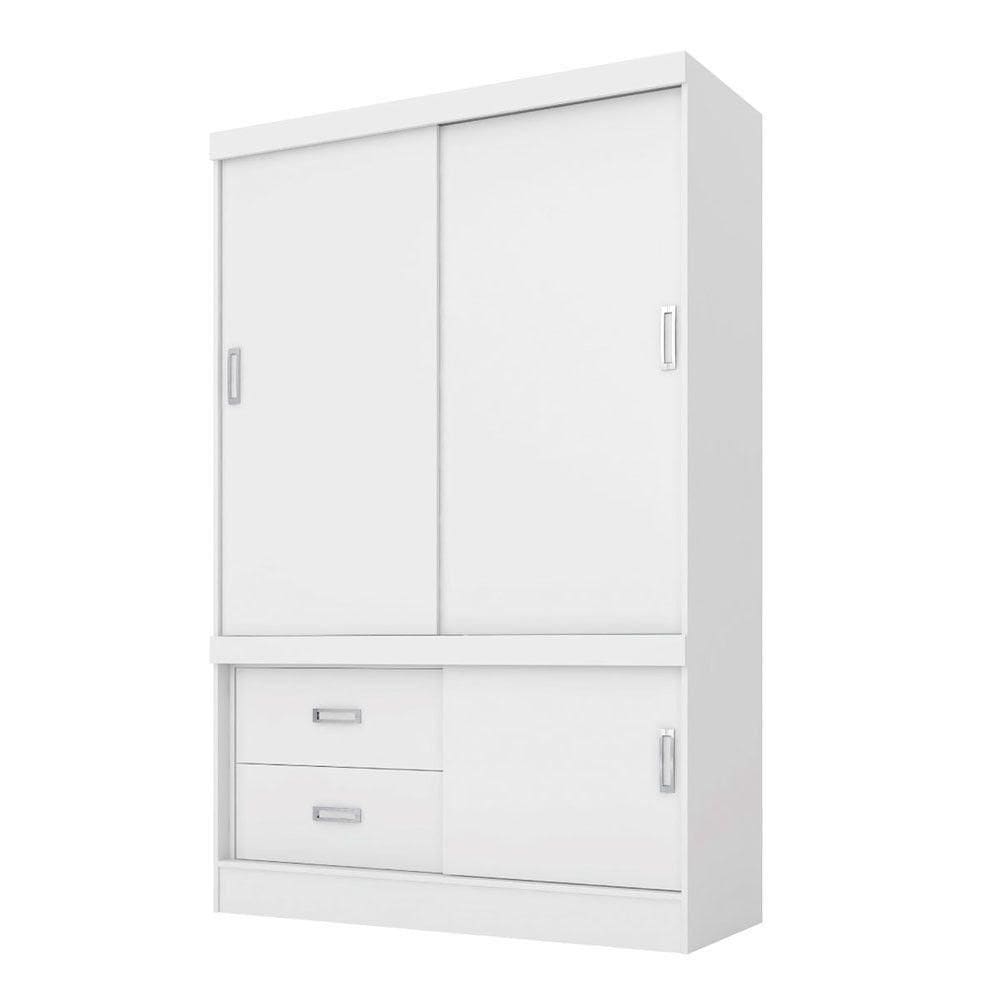 Guarda Roupa Estilo 2 Portas Demóbile Branco