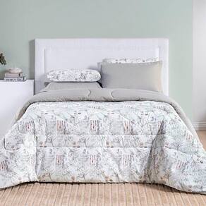 Edredom Queen Cotton Select Dupla Face 200 Fios 1 Peça - Protea