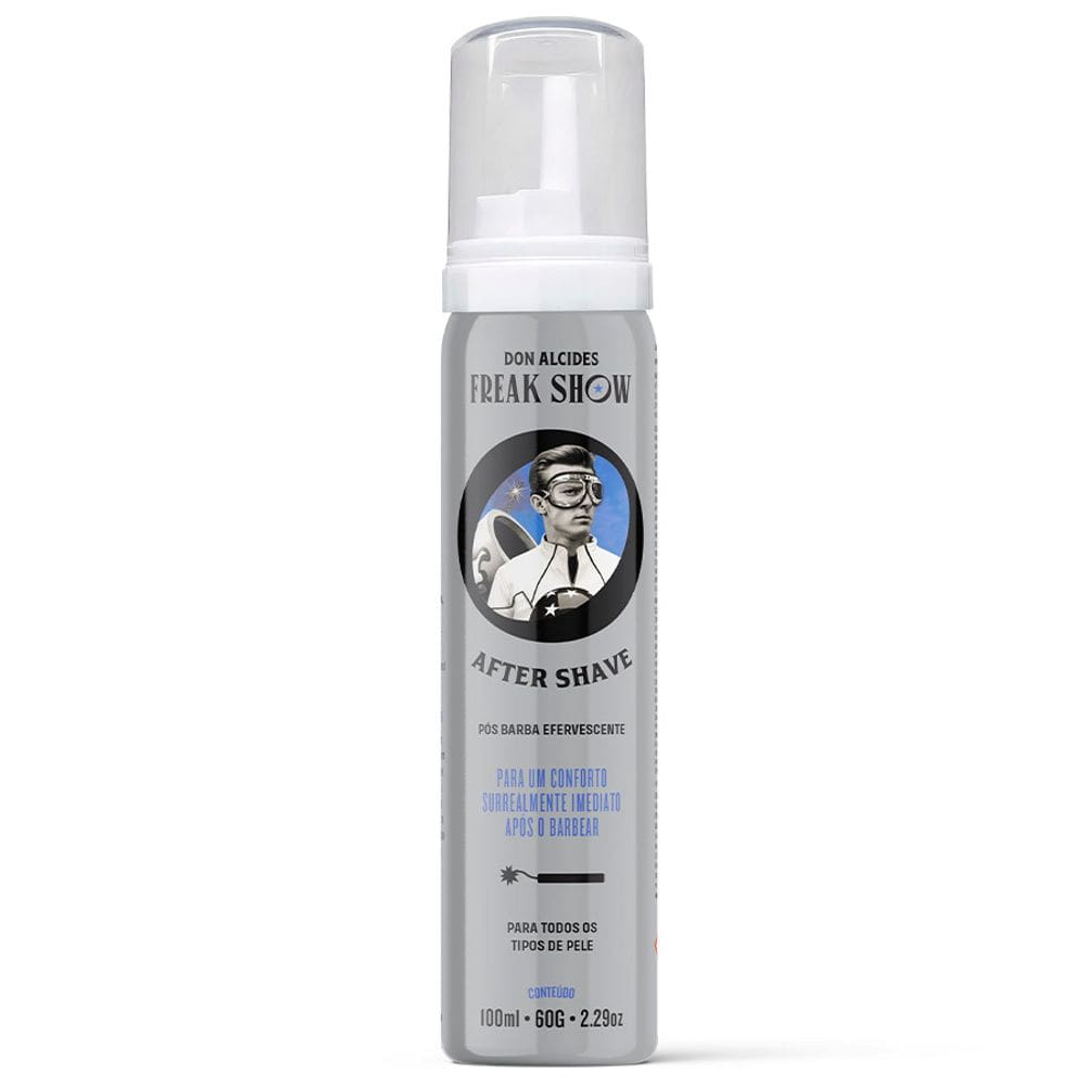 Pós Barba Efervescente After Shave Freak Show 100mL Don Alcides