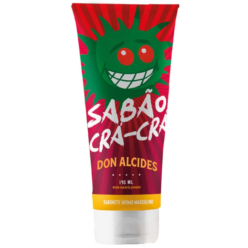 Sabão Crá-Crá Sabonete Íntimo Masculino Mamonas Assassinas 140mL Don Alcides