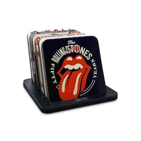 Kit Porta Copos Banda Rolling Stones Rock Clássico Rockspot