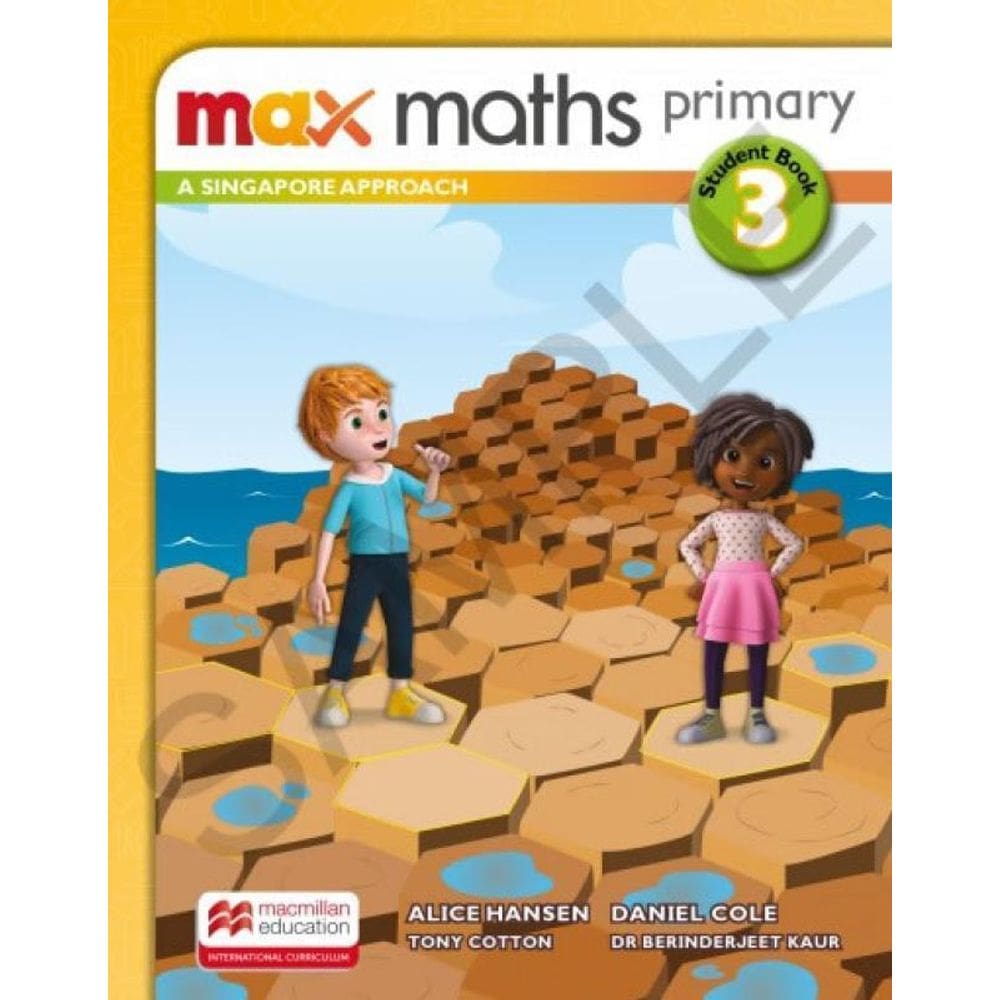 Max Maths Primary A Singapore Aproach Student Book W/Dsb 3 A