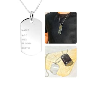 Cordão Corrente Masculino 60Cm Placa Identificação Exército