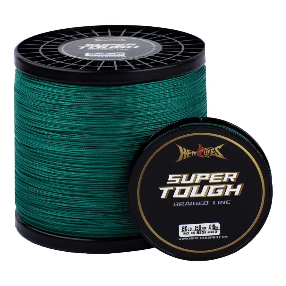 Linha de pesca HERCULES Super Tough 40LB (1000 jardas) Moss Green