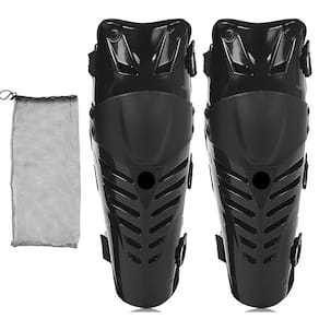 Par de Joelheira De Proteçao Articulada Motociclista Moto Bike Trilha Motocross Enduro Ajustavel Exercicio Fisico