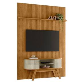 Rack Bancada com Painel Silverstone para TV até 75” - Madetec