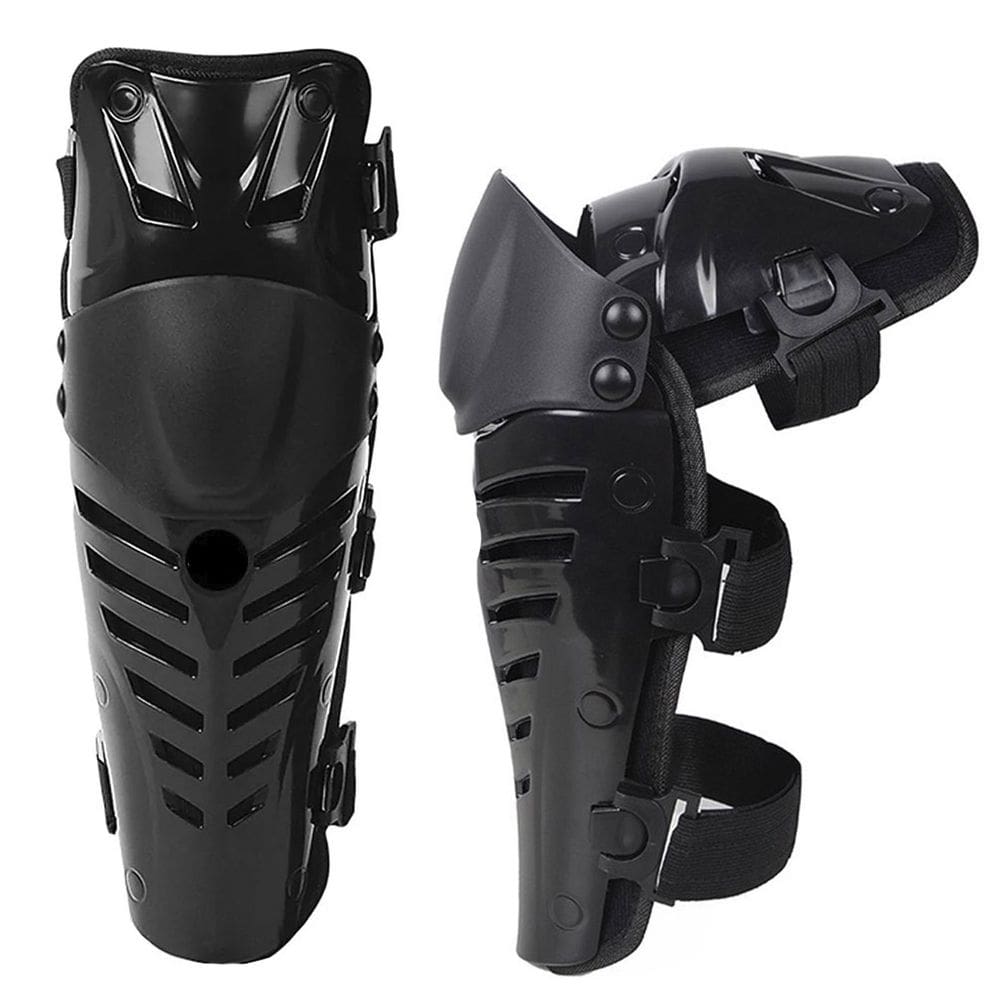 Protetor Joelho Par De Joelheira Articulavel Motoqueiro Motocross Moto Trilha Esporte Anti Impacto