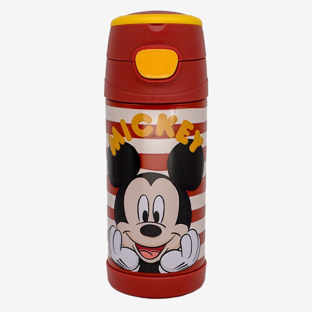 Garrafa Termica Mickey Mouse Alça De Mão Zona Criativa 350ml