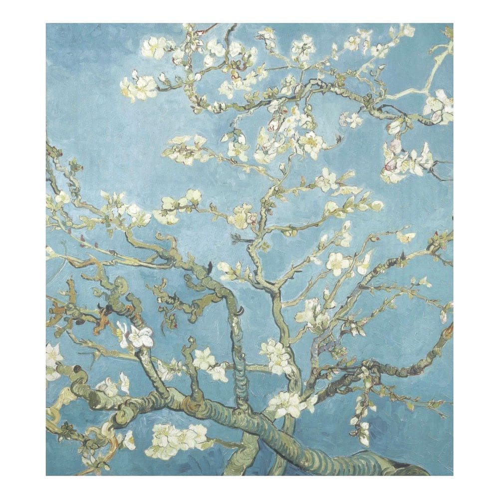 Tampa magnética para máquina de lavar louça Naanle Almond Blossom Van Gogh 23x26