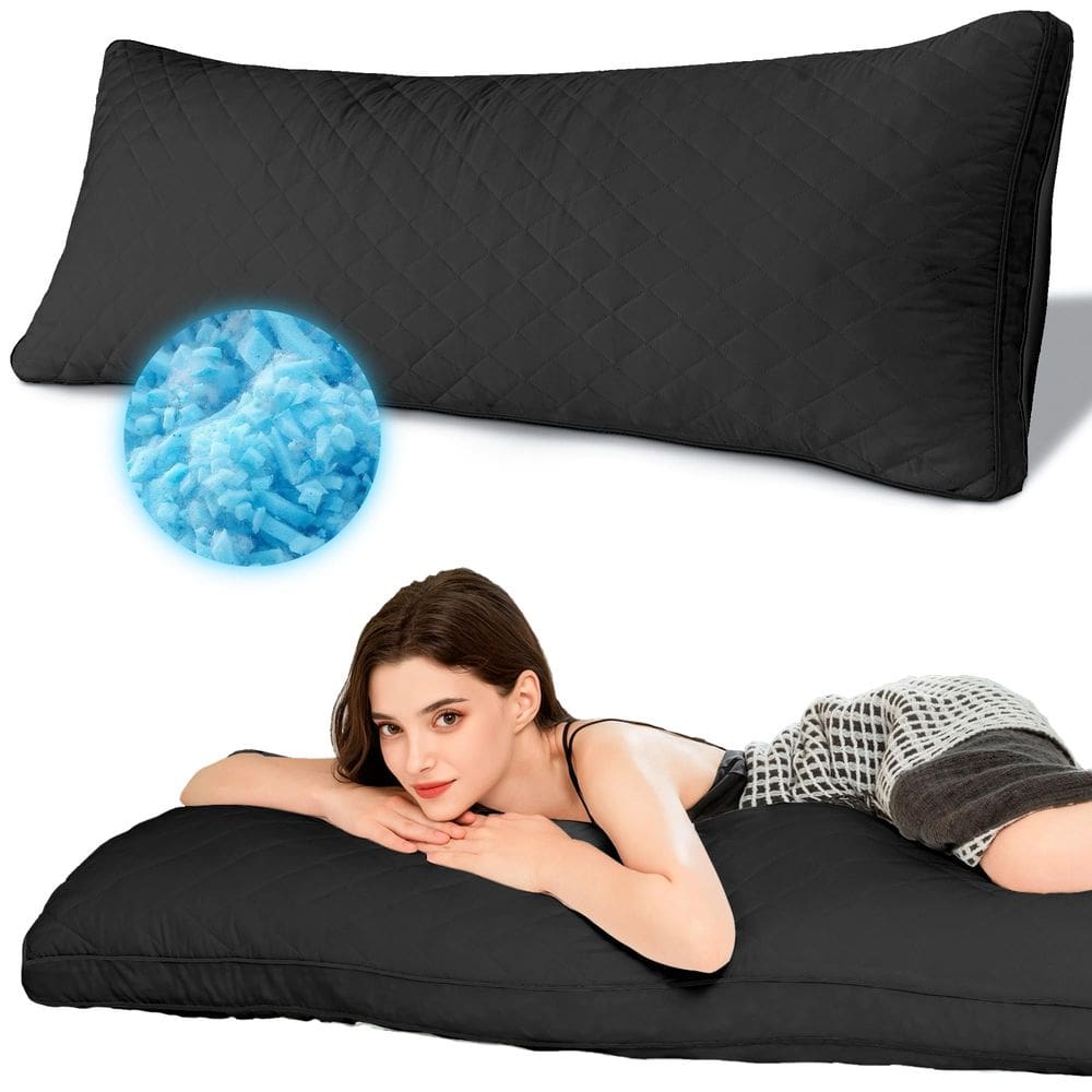 Almofada corporal Ubauba Memory Foam Full Large para adultos de 20 x 54 polegadas