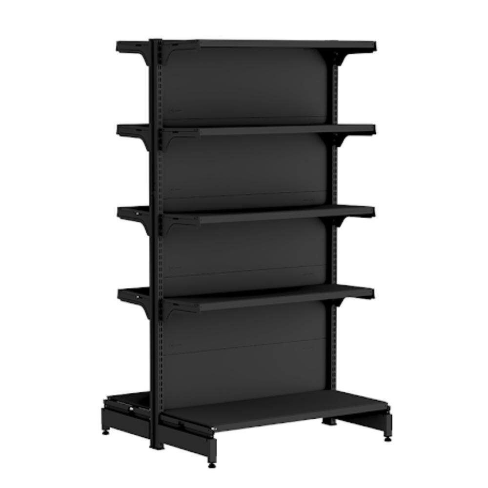 Gondola Fit 40 Inicial Centro 170X90x60 C10 Preto - Amapa