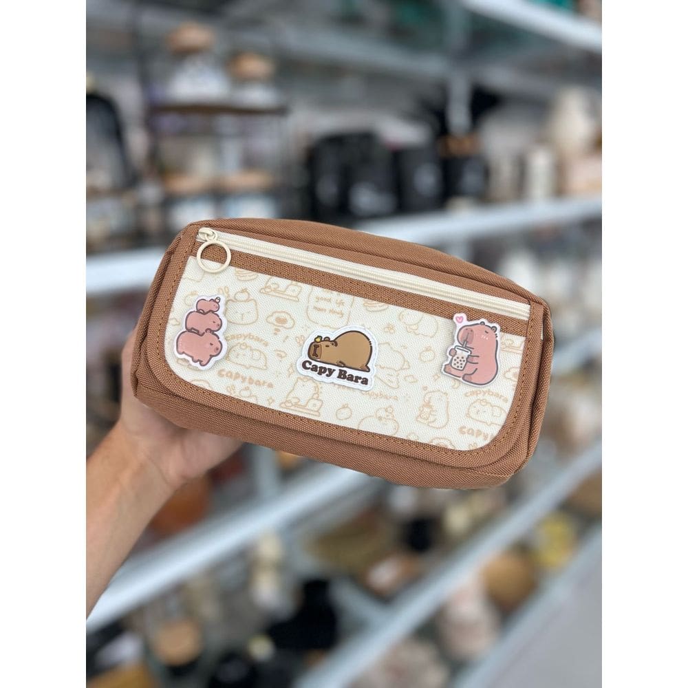 Estojo Capivara Broche - Baoluolan