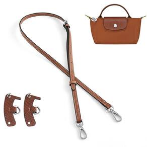 Bolsa de couro com alça de ombro, kit de substituição transversal, marrom