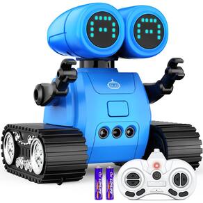 Robô Toy Hamourd Emo com walkie-talkie, sensor de gestos e música