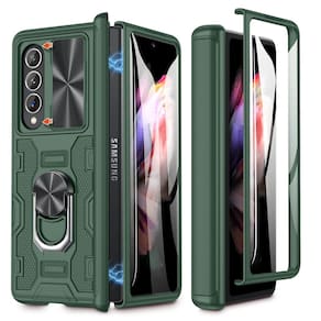 Capa Caka para Samsung Galaxy Z Fold 3 5G com protetor de tela