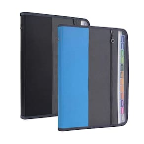 Pastas de arquivos expansíveis NAFY, 13 bolsos, tamanho carta, tamanho carta, pacote com 2