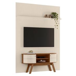 Rack Bancada com Painel Silverstone para TV até 75” - Madetec