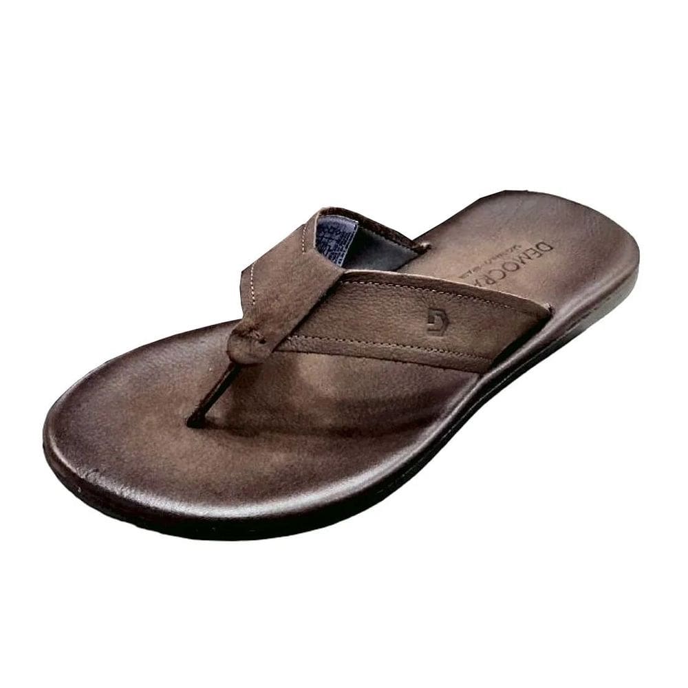 Chinelo de Dedo Couro Democrata Easy Zion 015140