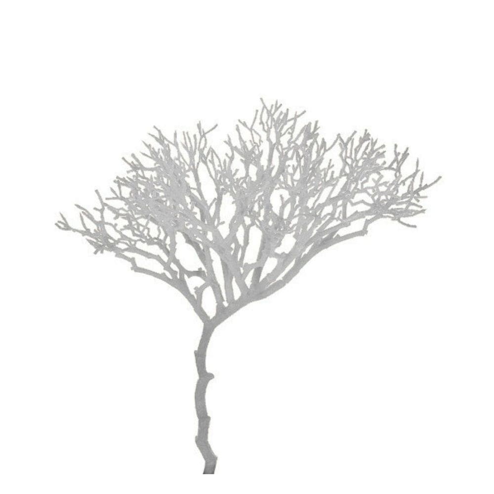 Arranjo Permanente Coral 32Cm Branco
